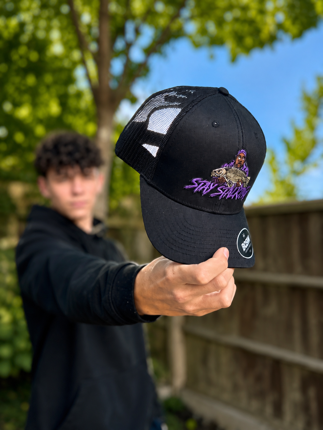 Stay Stalking Trucker Cap – Baits By AKI × Rigz Out