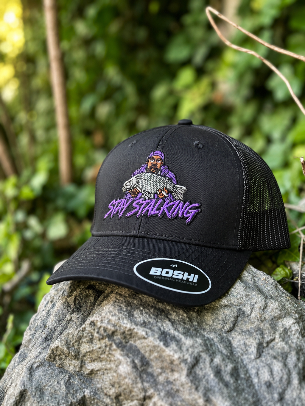 Stay Stalking Trucker Cap – Baits By AKI × Rigz Out